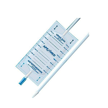 Мочеприемник ножной DW310075 Меридиан со спускным краном 750 мл