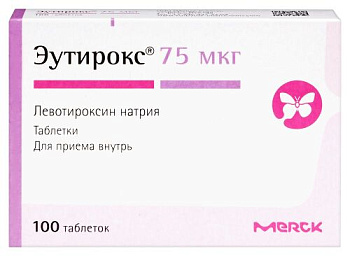 Эутирокс табл. 75 мкг № 100
