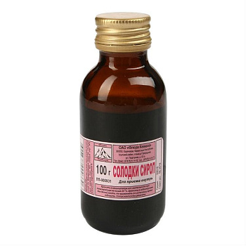 Солодки сироп 100 г