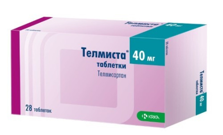 Телмиста табл. 40 мг № 28