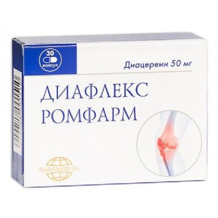 Диафлекс Ромфарм капс. 50 мг № 30