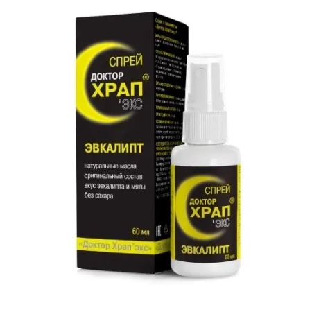 Доктор Храп Экс спрей с эвкалиптом 60 мл