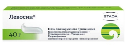 Левосин мазь для нар. прим. 40 г