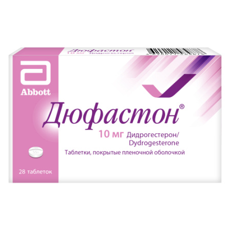 Дюфастон табл. п.п.о. 10 мг № 28