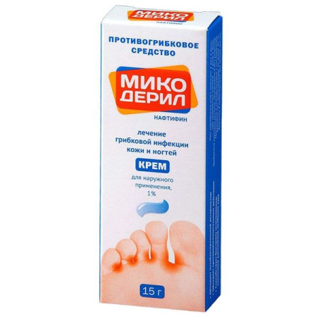 Микодерил крем для нар. прим. 1% 15 г