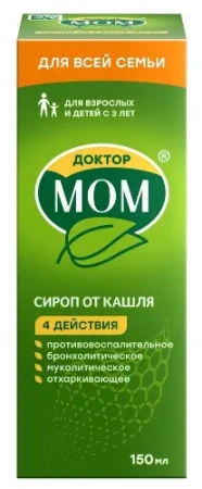 Доктор Мом сироп 150 мл