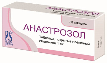 Анастрозол табл. п.п.о. 1 мг № 30