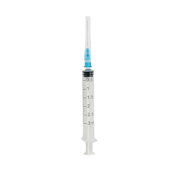 Шприц инъекционный 3 мл трехдетальный с иглой 23G 0,6х32мм №1