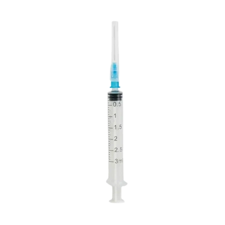 Шприц инъекционный 3 мл трехдетальный с иглой 23G 0,6х32мм №1