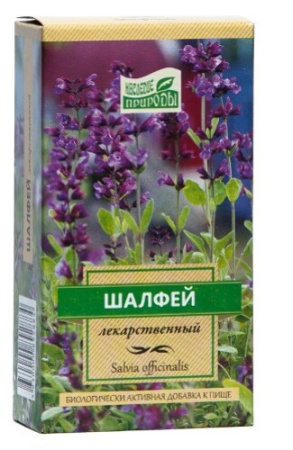 Наследие природы Шалфей лекарственный 50 г БАД