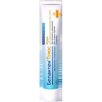Бепантен крем для нар. прим. 5 % 30 г