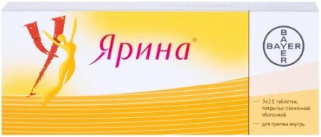 Ярина табл. п.п.о. 3+ 0.03 мг № 21х3