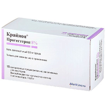 Крайнон гель ваг. 90 мг/доза аппликатор 1.125 г № 15