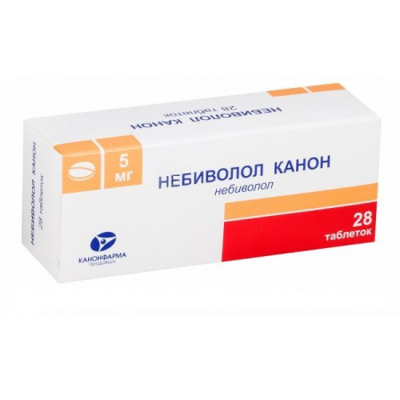 Небиволол Канон табл. 5 мг № 28