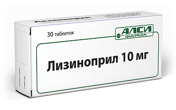 Лизиноприл-АЛСИ табл. 10 мг № 30