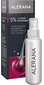 Алерана спрей д/нар.прим. 5 % 60 мл