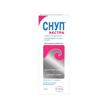 Снуп Экстра спрей наз. доз. 84 мкг/доза+70 мкг/доза 60 доз 10 мл