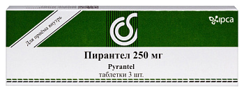 Пирантел табл. 250 мг № 3