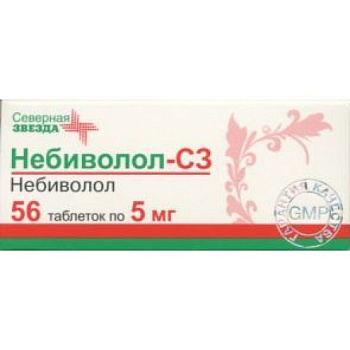 Небиволол-СЗ табл. 5 мг № 56