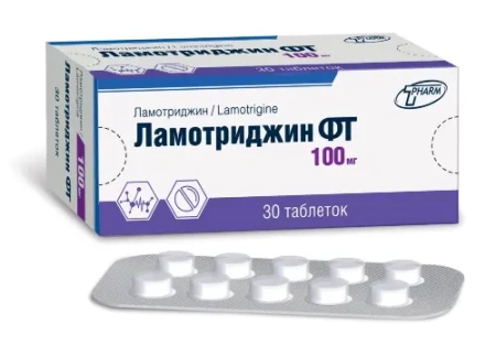 Ламотриджин ФТ табл. 100 мг № 30