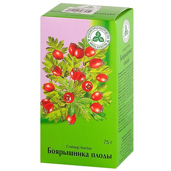 Боярышник плоды 75 г