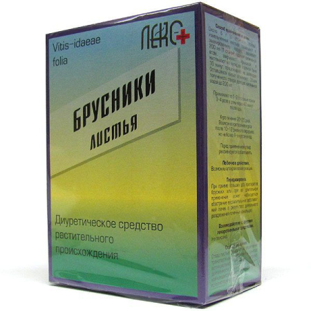 Брусники листья измельченные 50 г