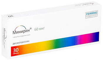 Минирин Мелт табл.- лиофилизат 60 мкг № 30