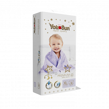 Подгузники-Трусики ЙокоСан премиум ХL 12-20 кг № 38