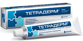 Тетрадерм крем для нар. прим. 0.05 % 30 г