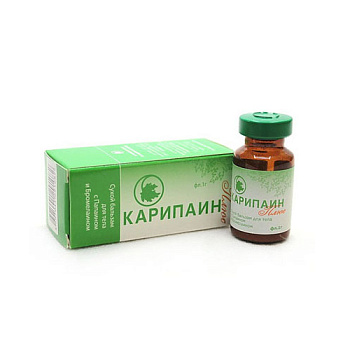 Карипаин Плюс Бальзам сухой с бромелаином и папаином 10 мл 