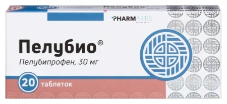 Пелубио табл. 30 мг № 20