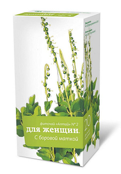 Фиточай Алтай № 2 для женщин с боровой маткой ф/п 2 г № 20 БАД