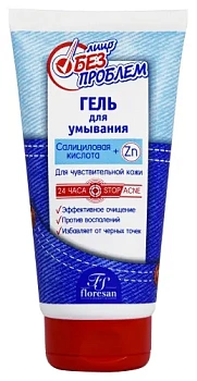 Гель для умывания Флоресан Лицо без проблем 150 мл 