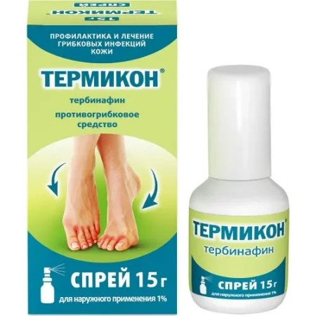 Термикон спрей для нар. прим. 1% 15 г