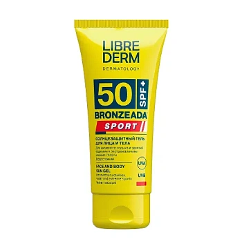 Либридерм Бронзиада Спорт гель для лица и тела солнцезащ. SPF50 50 мл