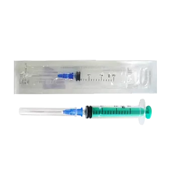 Шприц инъекционный 3 мл трехкомпонентный с иглой 23G 0.6х30 мм №1 