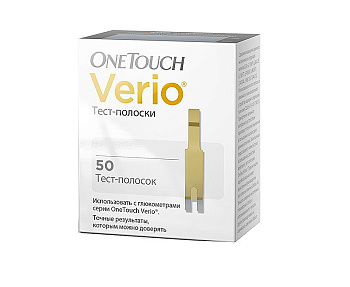 Тест-полоски Уан Тач Верио № 50