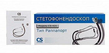 Стетофонендоскоп Си Эс Медика Раппапорта CS 421 фиолетовый