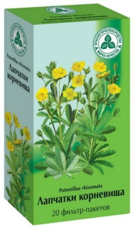 Лапчатка корневища ф/п 2.5 г № 20