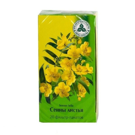 Сенна листья ф/п 1.5 г № 20