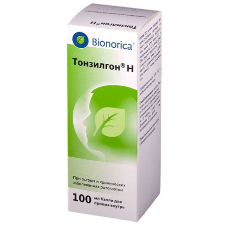 Тонзилгон Н капли для приема внутрь 100 мл