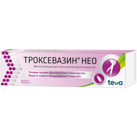 Троксевазин Нео гель для нар. прим. 100 г