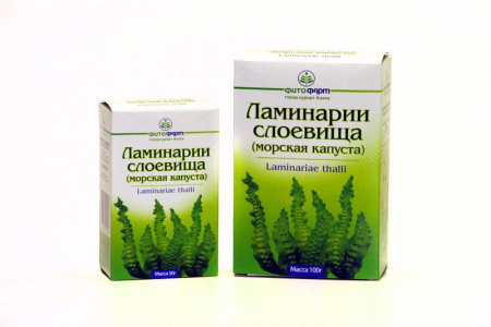 Ламинарии слоевища- Морская капуста 100 г
