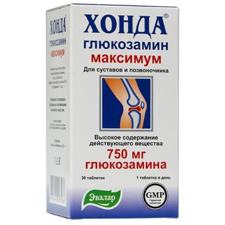 Хонда глюкозамин максимум табл. № 30 БАД