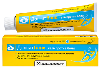 Долгитблок гель для нар. прим.5%+3% 150 г