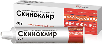 Скиноклир крем для нар. прим. 20 % 30 г