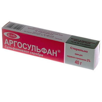 Аргосульфан крем для нар. прим. 2 % 40 г
