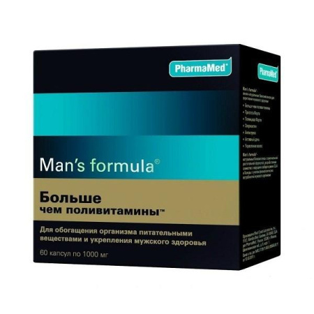 Менс формула Больше, чем поливитамины капс. 1 г № 30 БАД