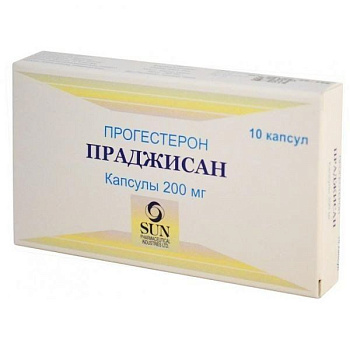 Праджисан капс. 200 мг № 10