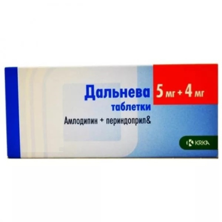 Дальнева табл. 5 мг + 4 мг № 90